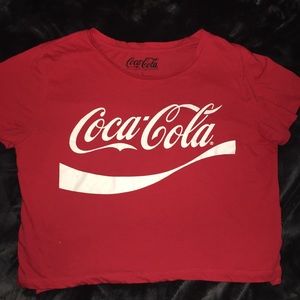 COCA COLA CROP TOP